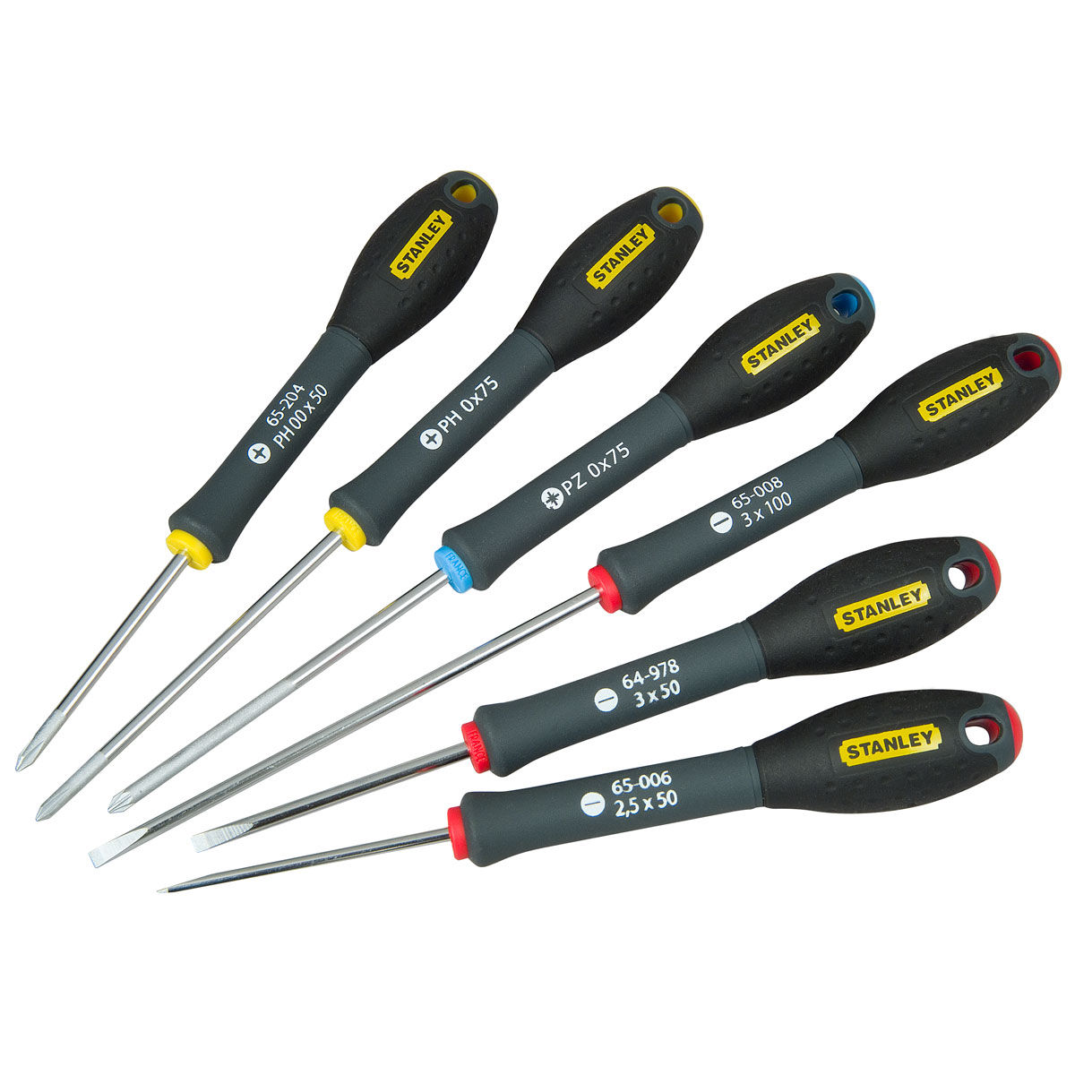 STANLEY SCREWDRIVER SET 6PCS