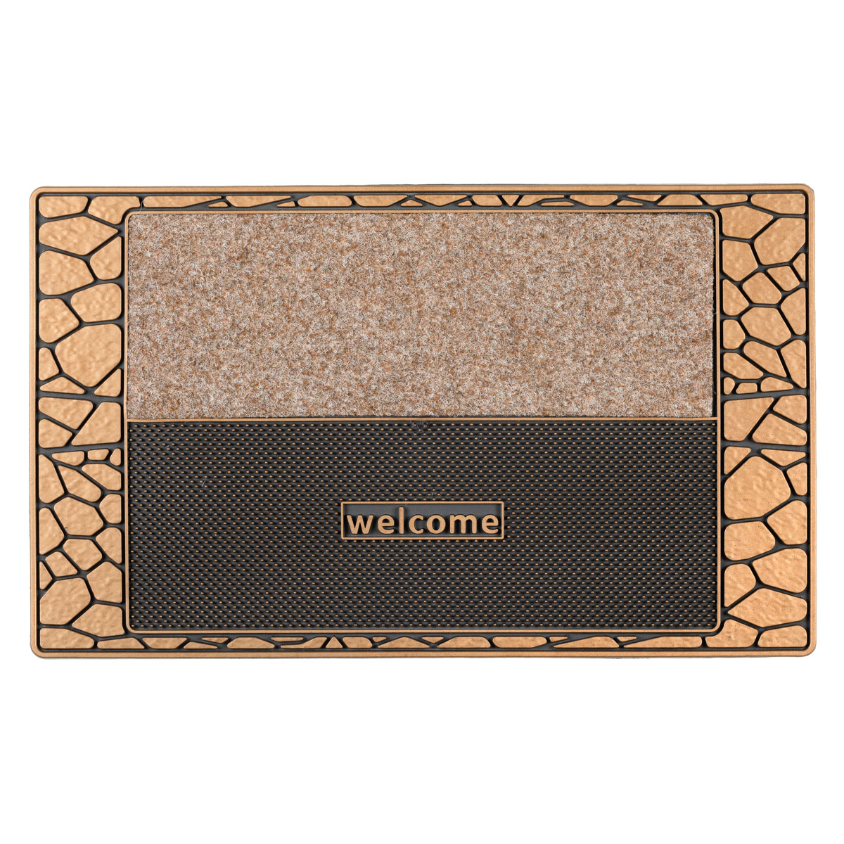 STONE DOOR MAT 45X60CM