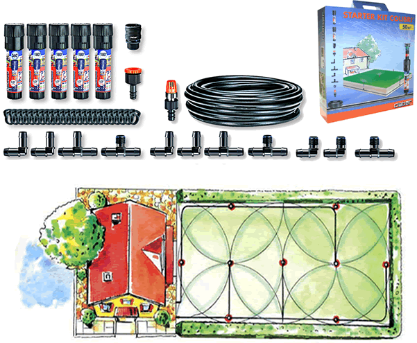 CLABER 90200 STARTER KIT COULIBRI