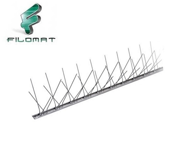 FILOMAT BIRD DETERRENT FLEXIBLE S/S SPIKE 40S 50CM