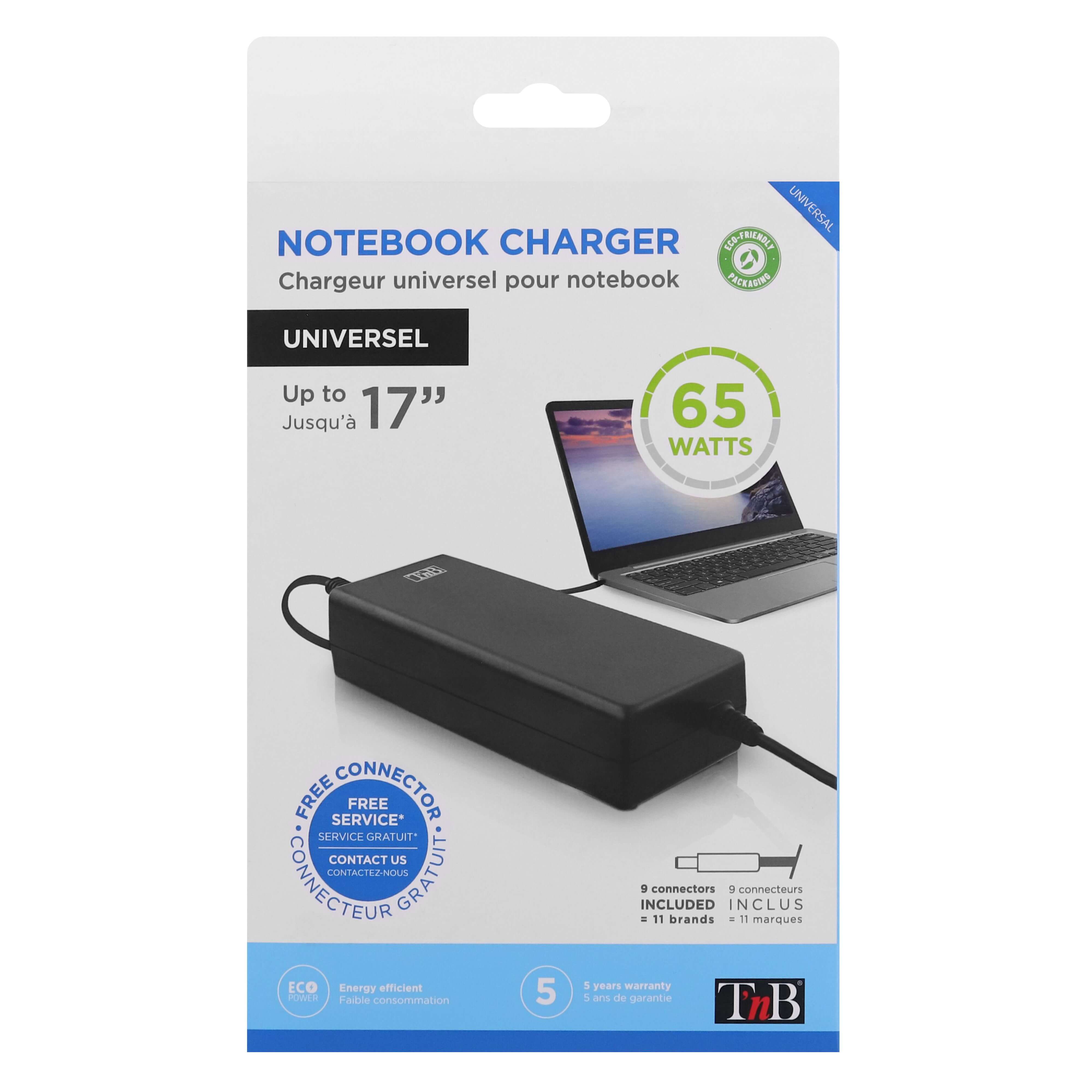 TNB EASYLINE UNIVERSAL NOTEBOOK CHARGER