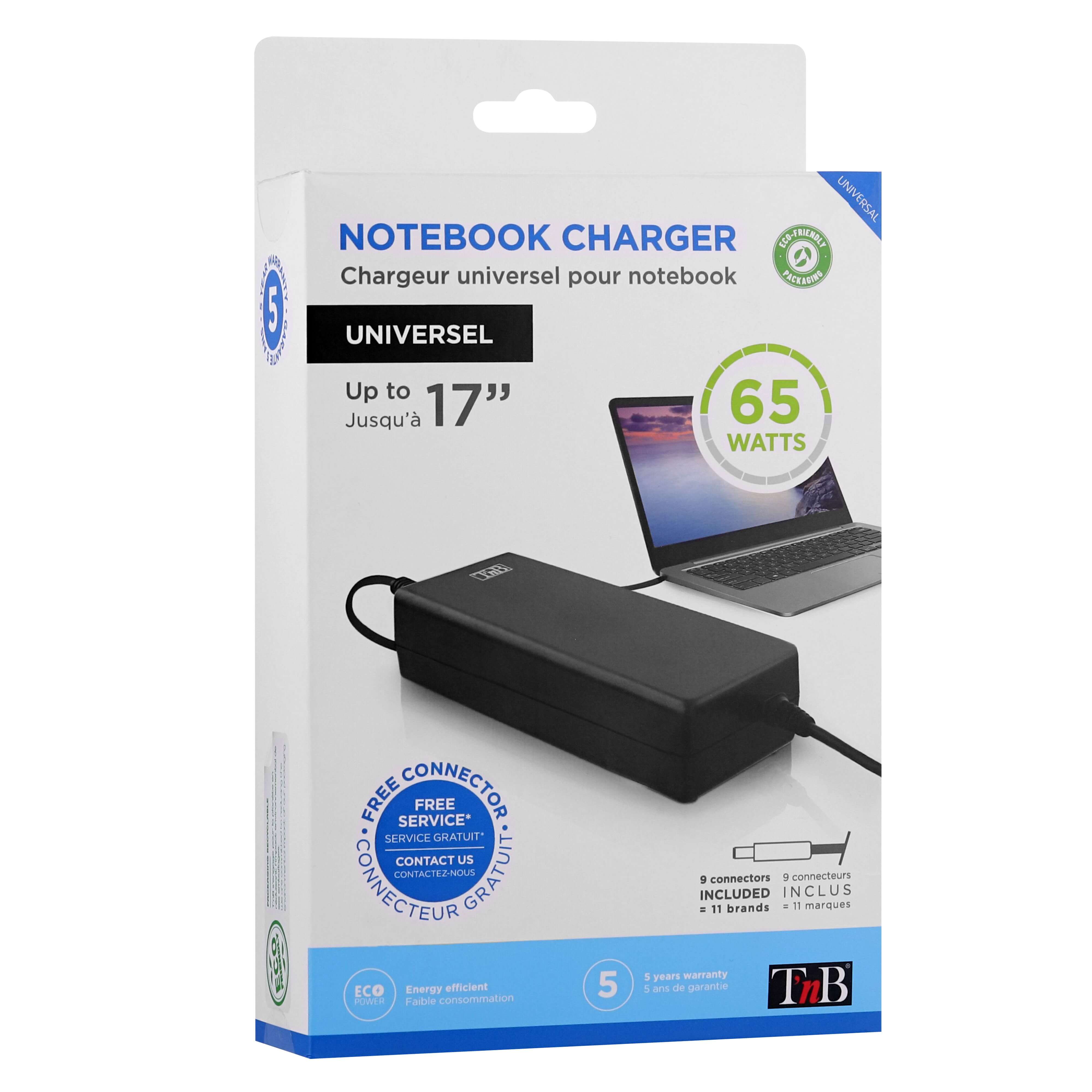 TNB EASYLINE UNIVERSAL NOTEBOOK CHARGER