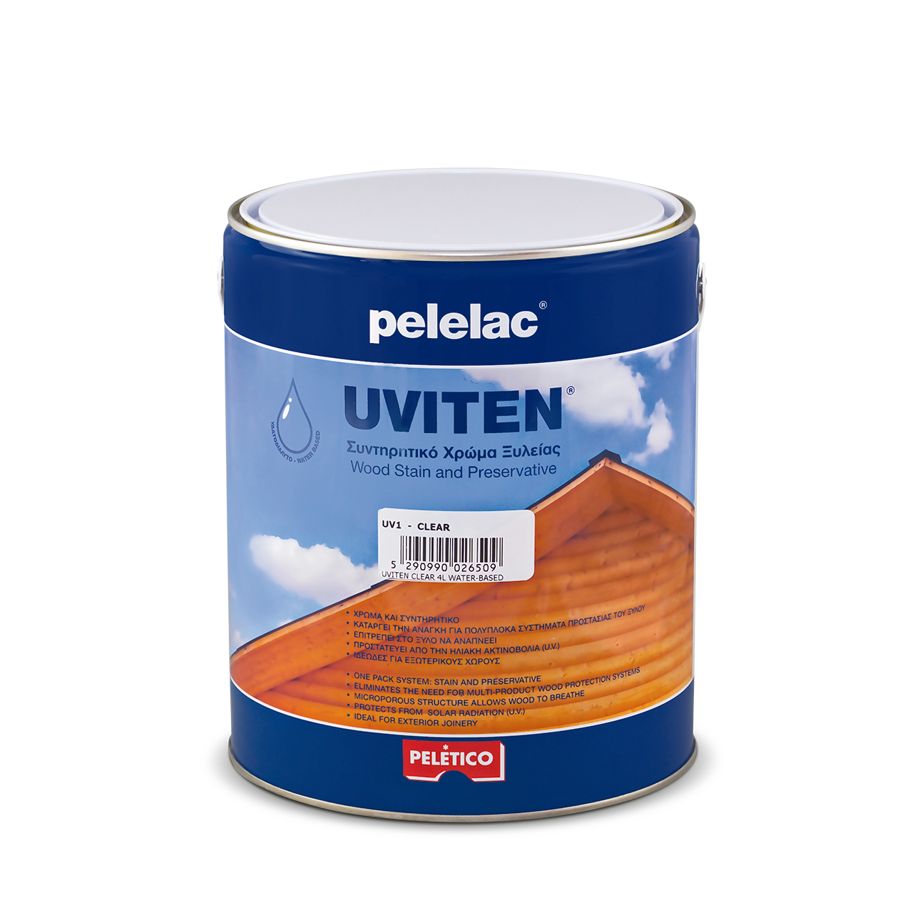 PELELAC UVITEN RUST 4L WATER-BASED