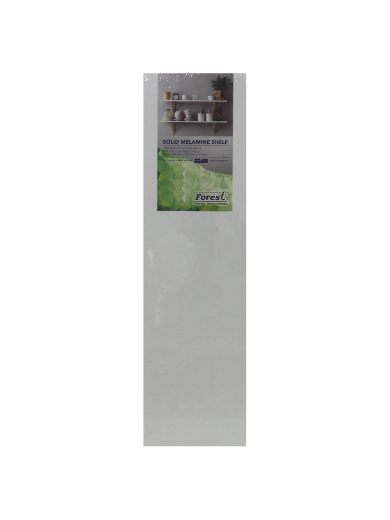 FOREST WHITE SHELF 18MM 100X25CM