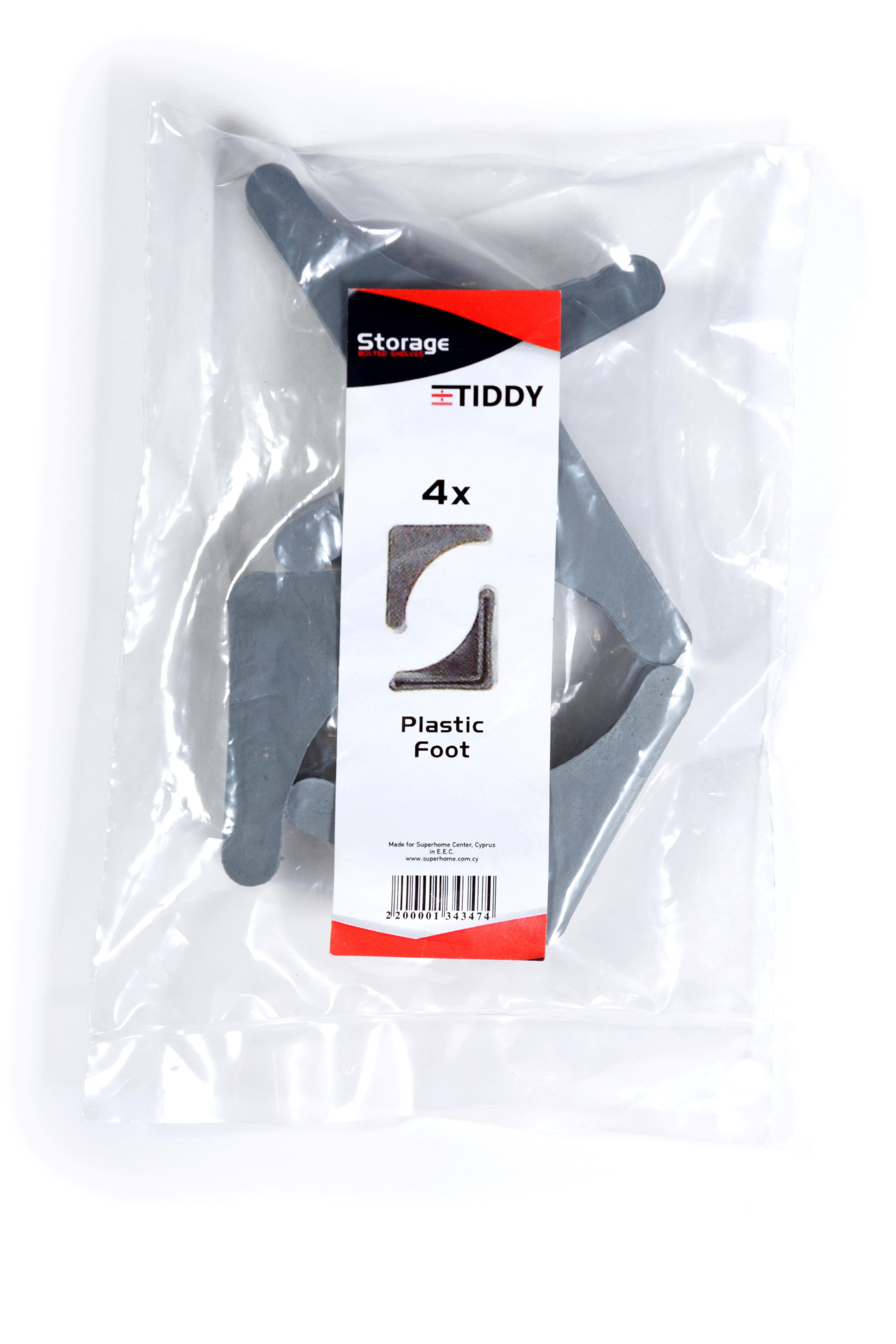 TIDDY SET OF PLASTIC FOOT 4PCS