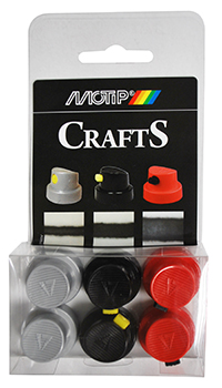 MOTIP CRAFTS SPRAY CAP-SET KIT