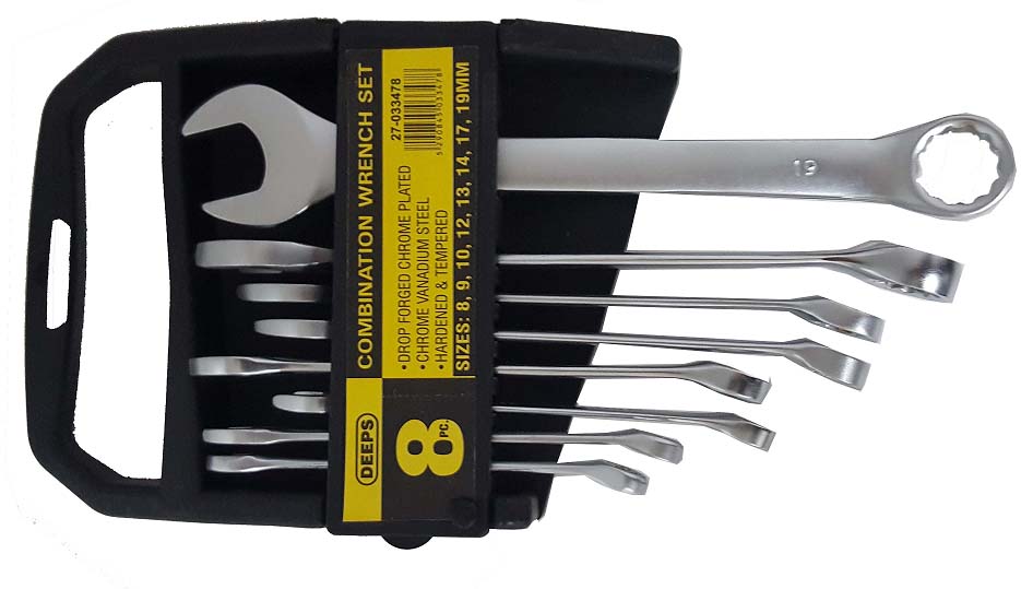 DEEP 8PCS SET COMBINATION 8-19MM 