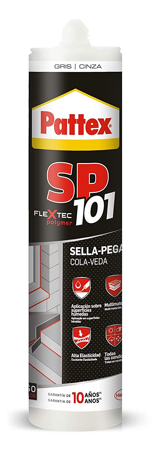 PATTEX ΓΚΡΙΖΑ ΣΦΡΑΓΙΣΤΙΚΗ ΣΙΛΙΚΟΝΗ SP101 280ML