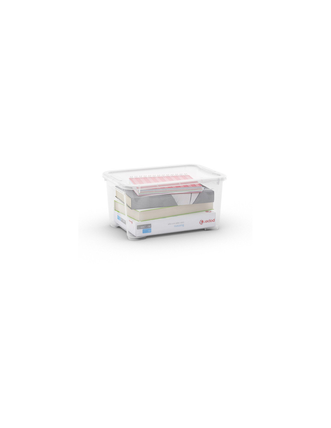 KIS T-BOX M TRANSPARENT 31L 