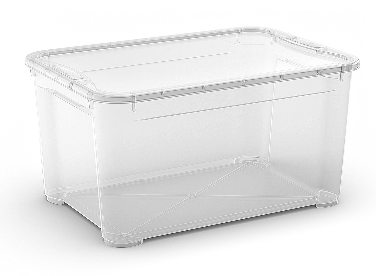 KIS T-BOX L TRANSPARENT 47L 