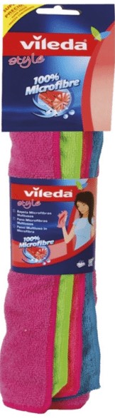 VILEDA STYLE MICRO CLOTH 3+1 36X38