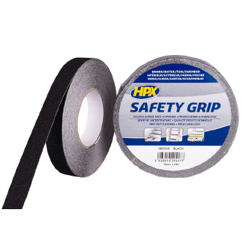 HPX SAFETY GRIP 25MMX5M BLACK