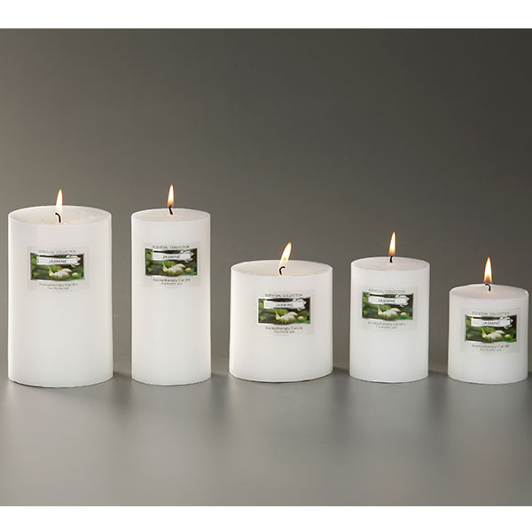 STUDIO HOUSE WIN CANDLE WHITE 9X14CM (JASMINE)