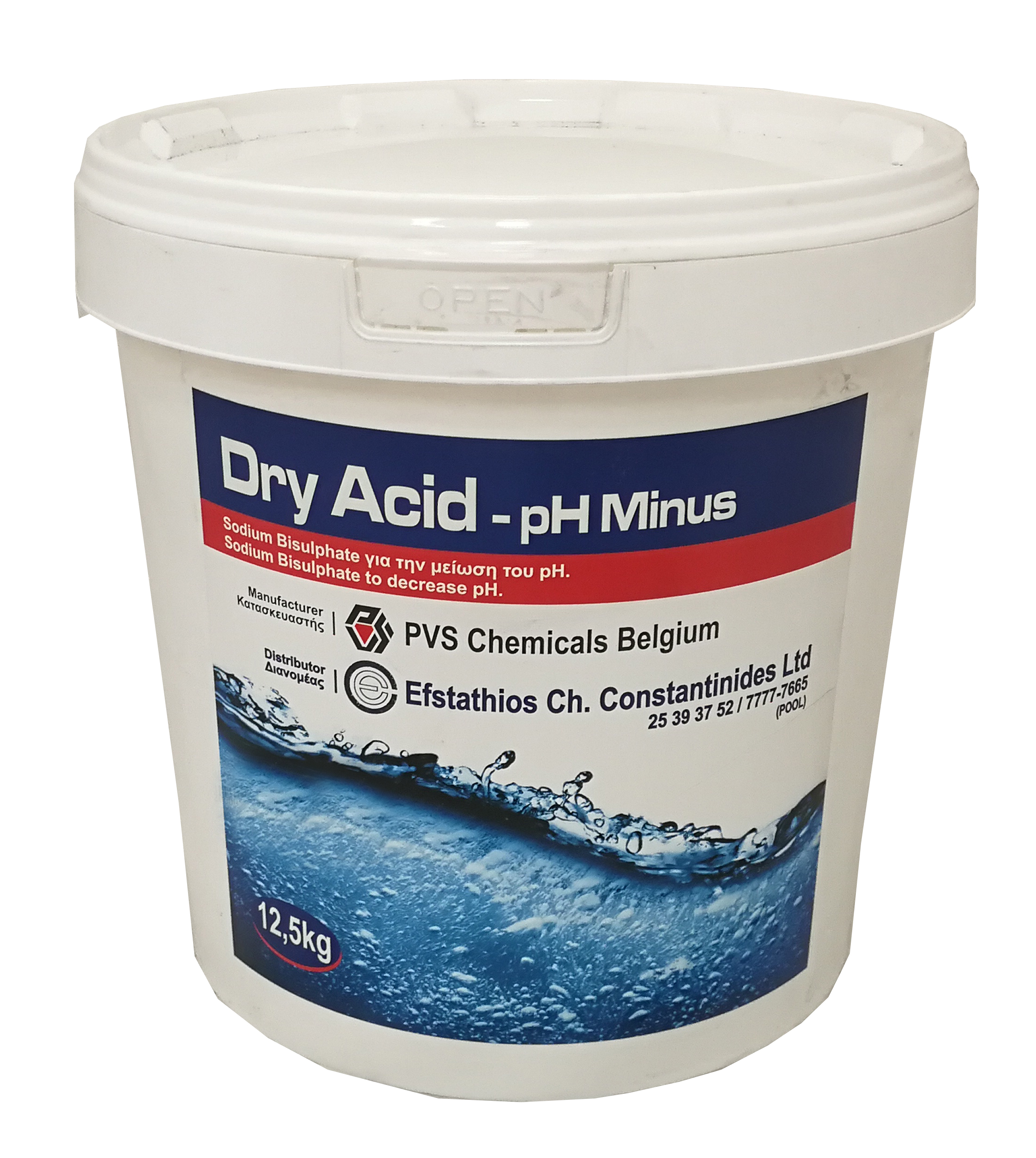 PVS - DRY ACID MINUS 12.5KG