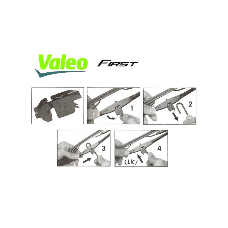 VALEO ΥΑΛΟΚΑΘΑΡΙΣΤΗΡΕΣ FIRST VF48 (1X19'') 480MM