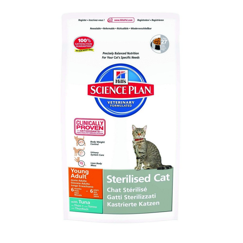 HILLS FELINE STERILIZED YOUNG ADULT TUNA 300GR