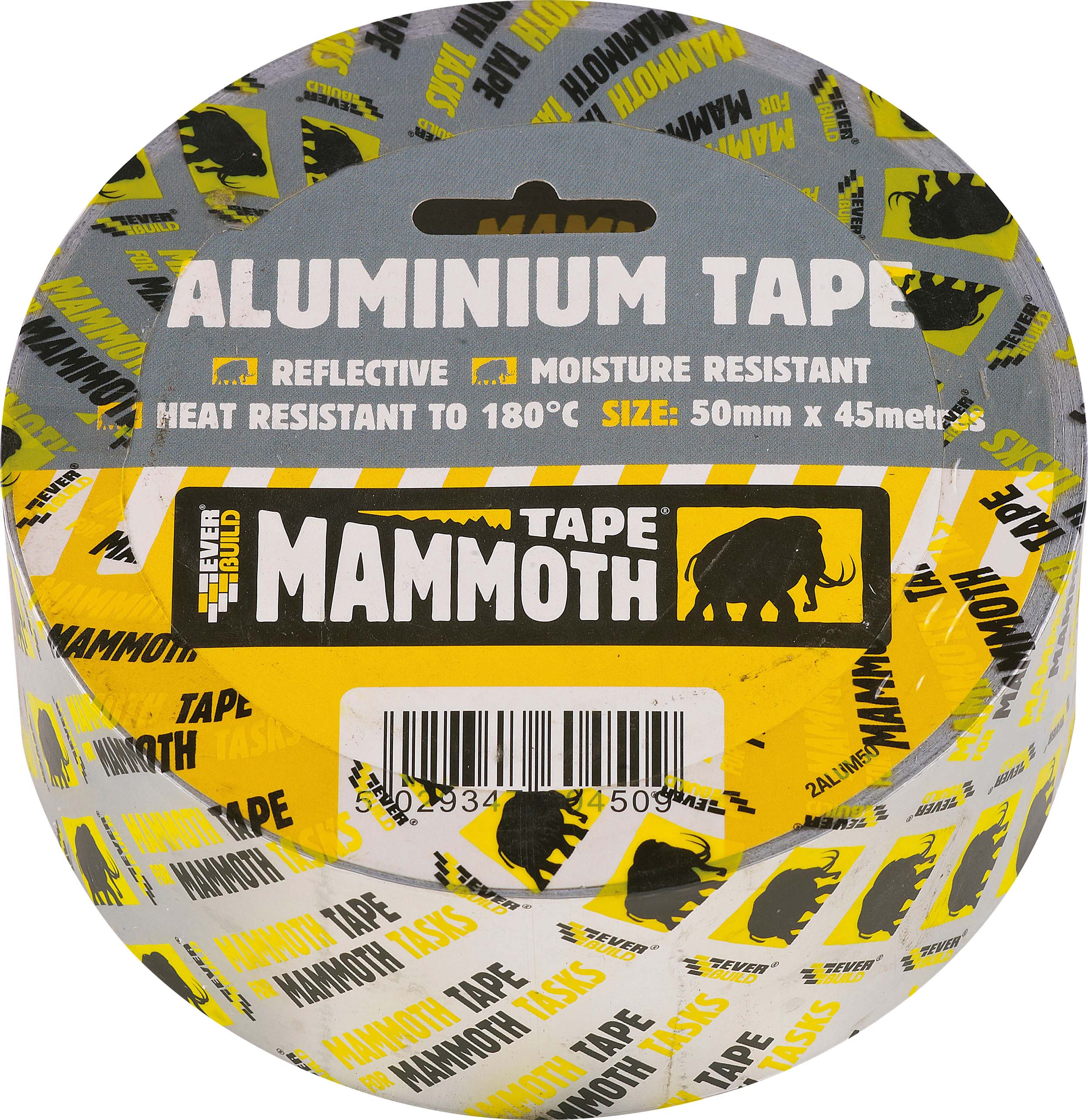 EVER BUILD ALUMINIUM TAPE 50MMX45M