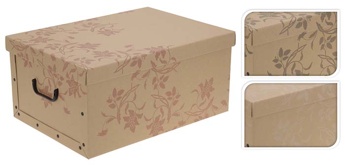 CARTON BOX 51X37X24CM 2 ASSORTED DESIGNS