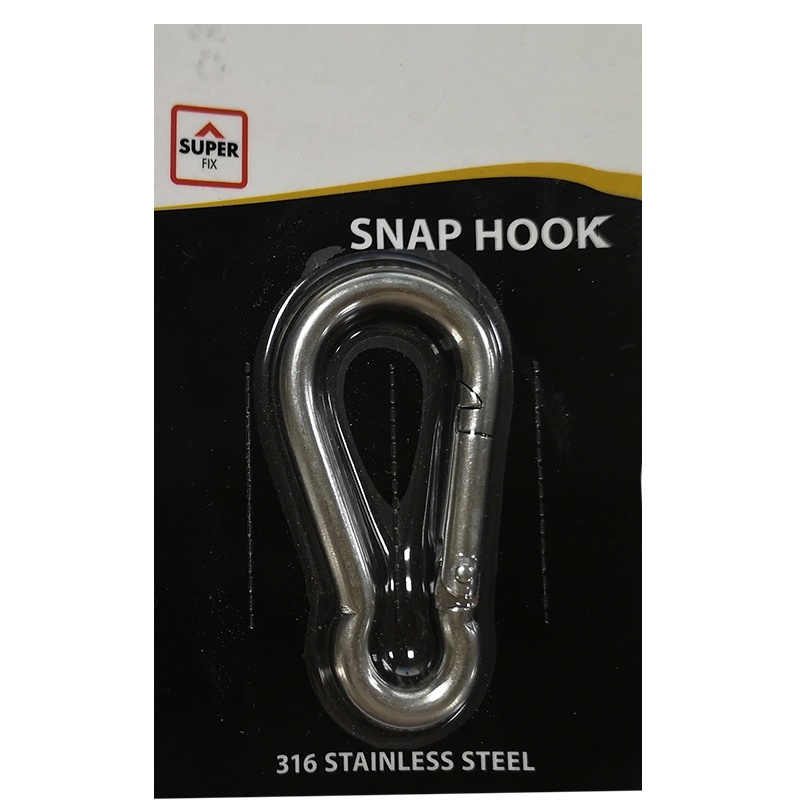 S/S/ SNAP HOOK 8MM