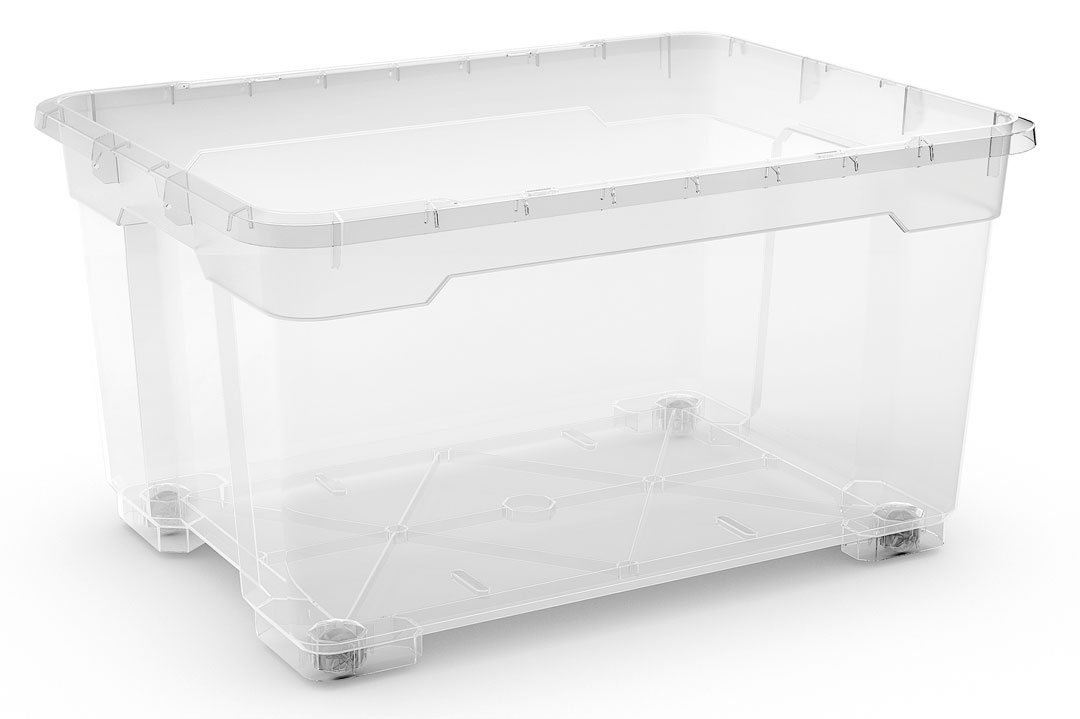 KIS R BOX OVERSIZE BODY 140L TRANSPARENT