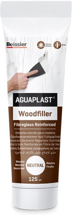 BEISSIER AGUAPLAST NEUTRAL WOODFILLER 125ML