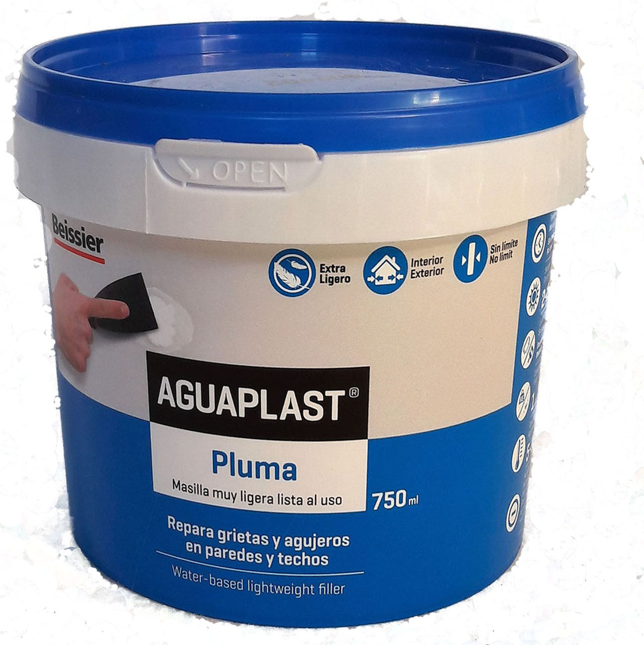 BEISSIER AGUAPLAST PLUMA LIGHT FILLER 750ML