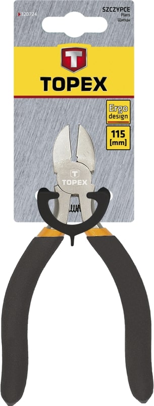 TOPEX PREC.DIAGON.PLIER 115MM