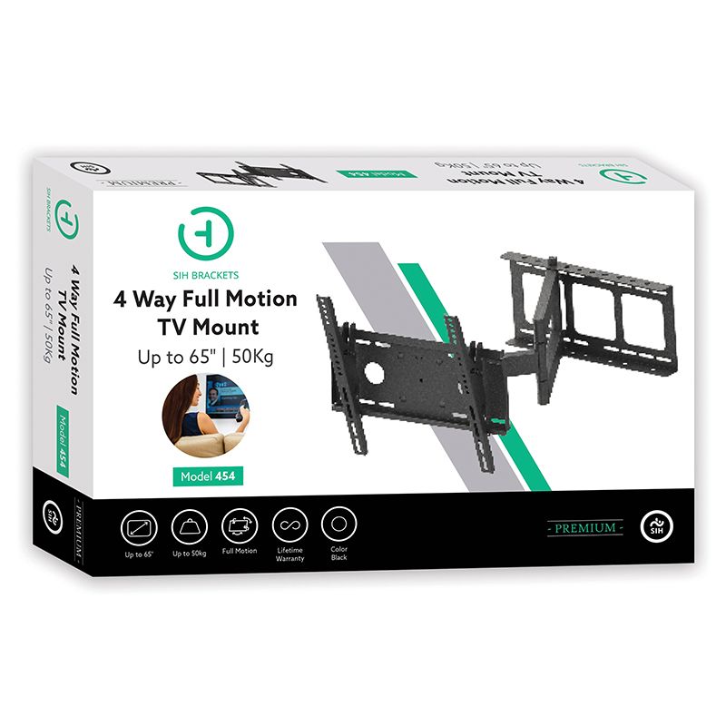 SIH 4 WAY TV MOUNT UP TO 65''/50KG