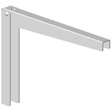 ELEMENT FOLDING BRACKET 30CM WHITE