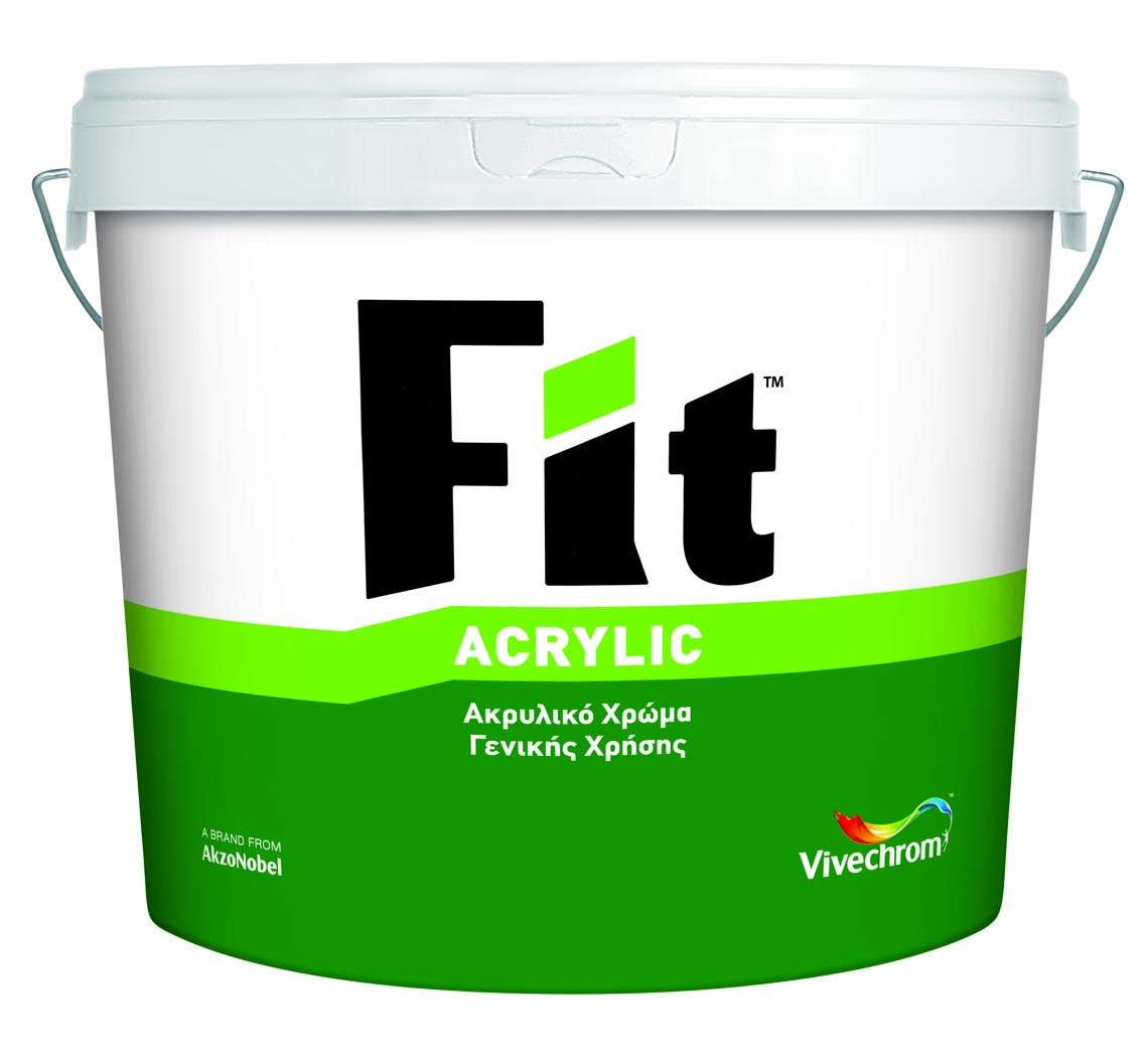 VIVECHROM FIT ACRYLIC 30 WHITE 9LT