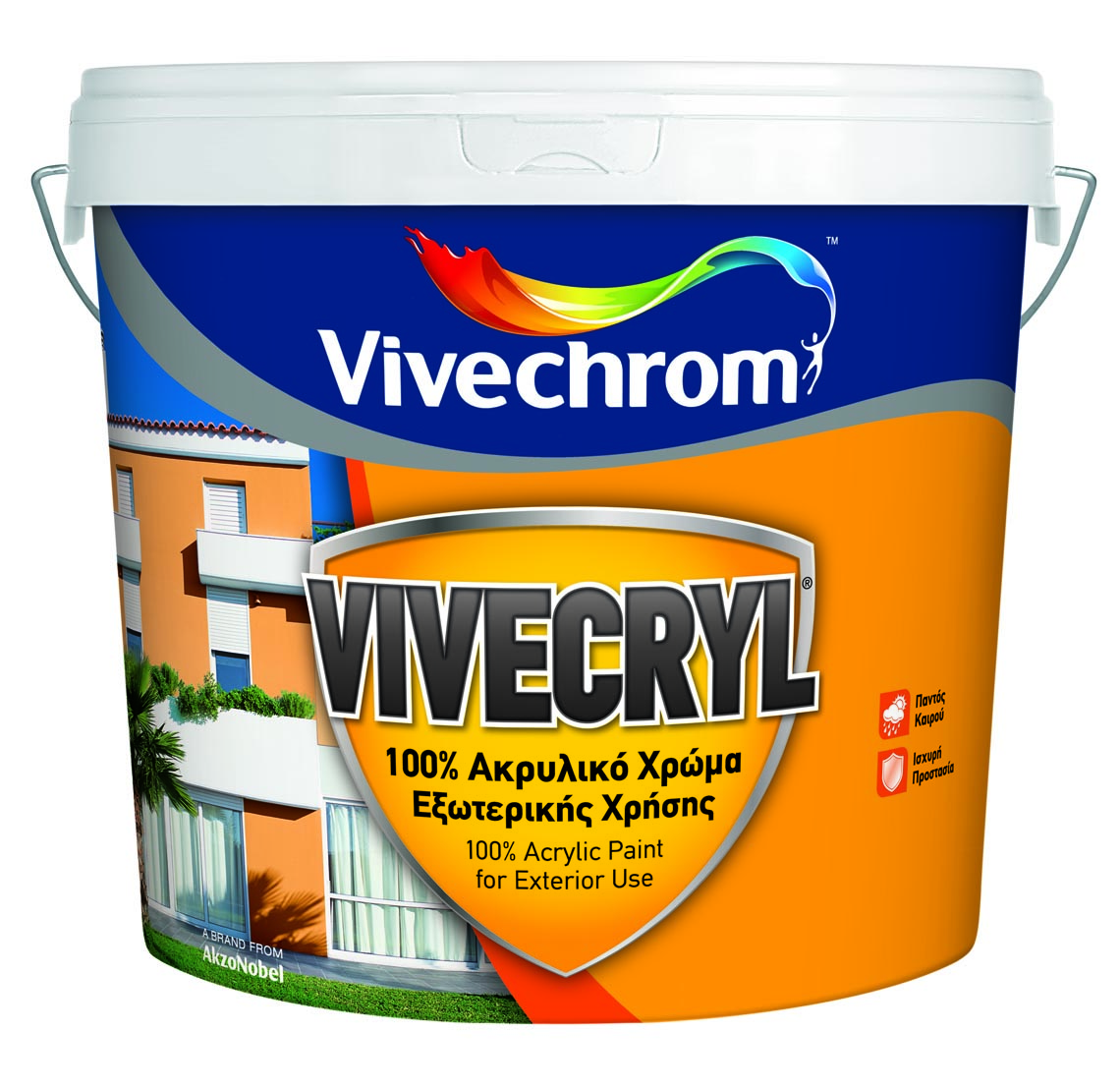 VIVECHROM ΛΕΥΚΟ VIVECRYL 30 3L