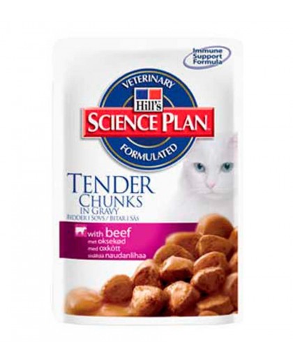 HILLS SCIENCE PLAN ADULT CAT BEEF 85GR