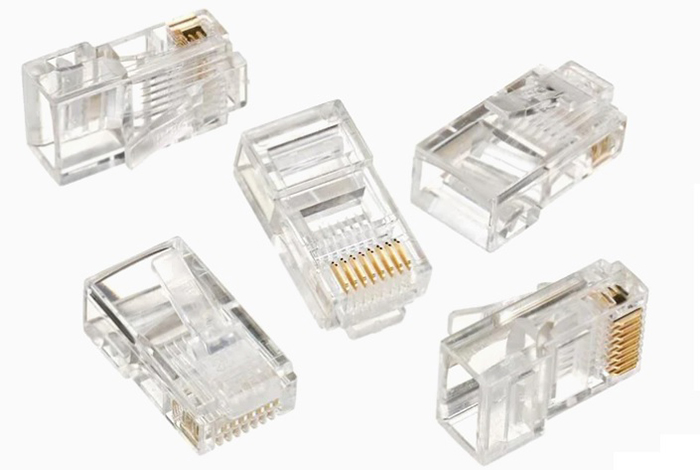 RJ-45 ETHERNET PLUG 4PCS