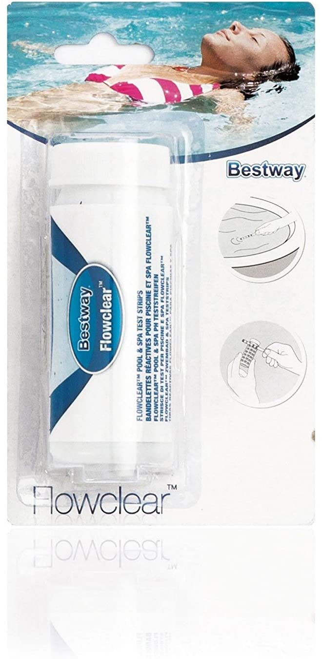 BESTWAY 58142 FLOWCLEAR SWIM DOCTOR POOL & SPA TEST STRIPS