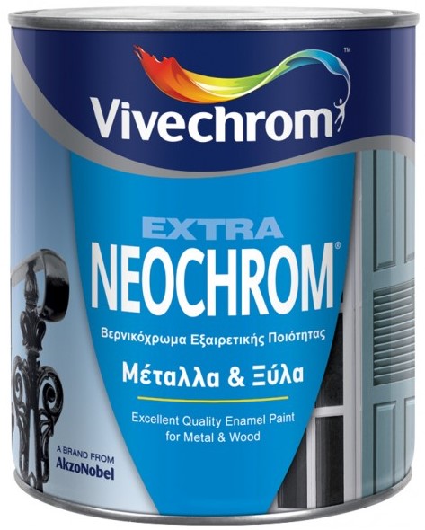 VIVECHROM PEBBLE 49 NEOCHROM EXTRA GLOSSY VARNISH PAINT 375ML