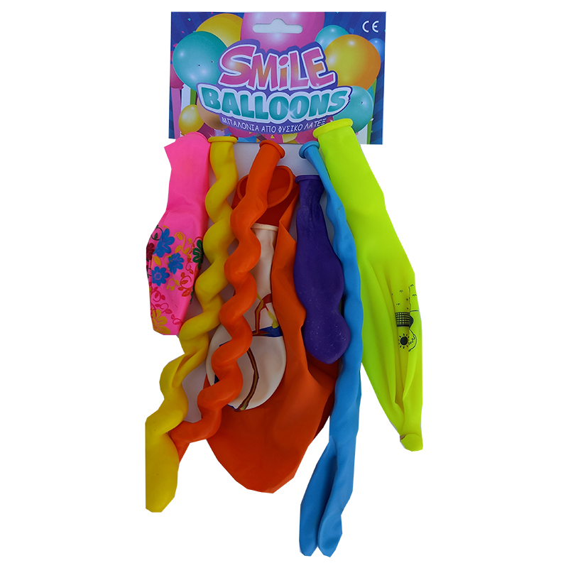 BALLONS 8PCS ASSORTED