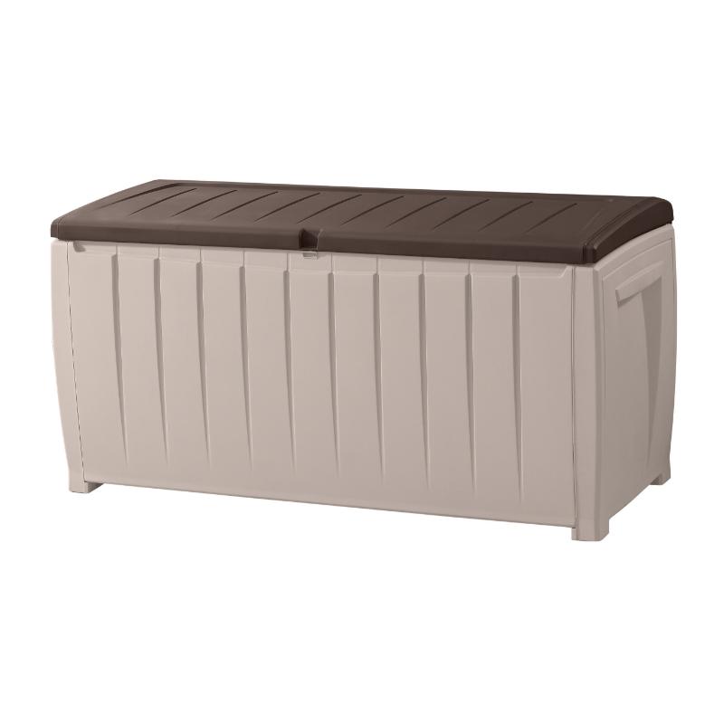 KETER NOVEL STORAGE BOX 340L - BROWN/BEIGE