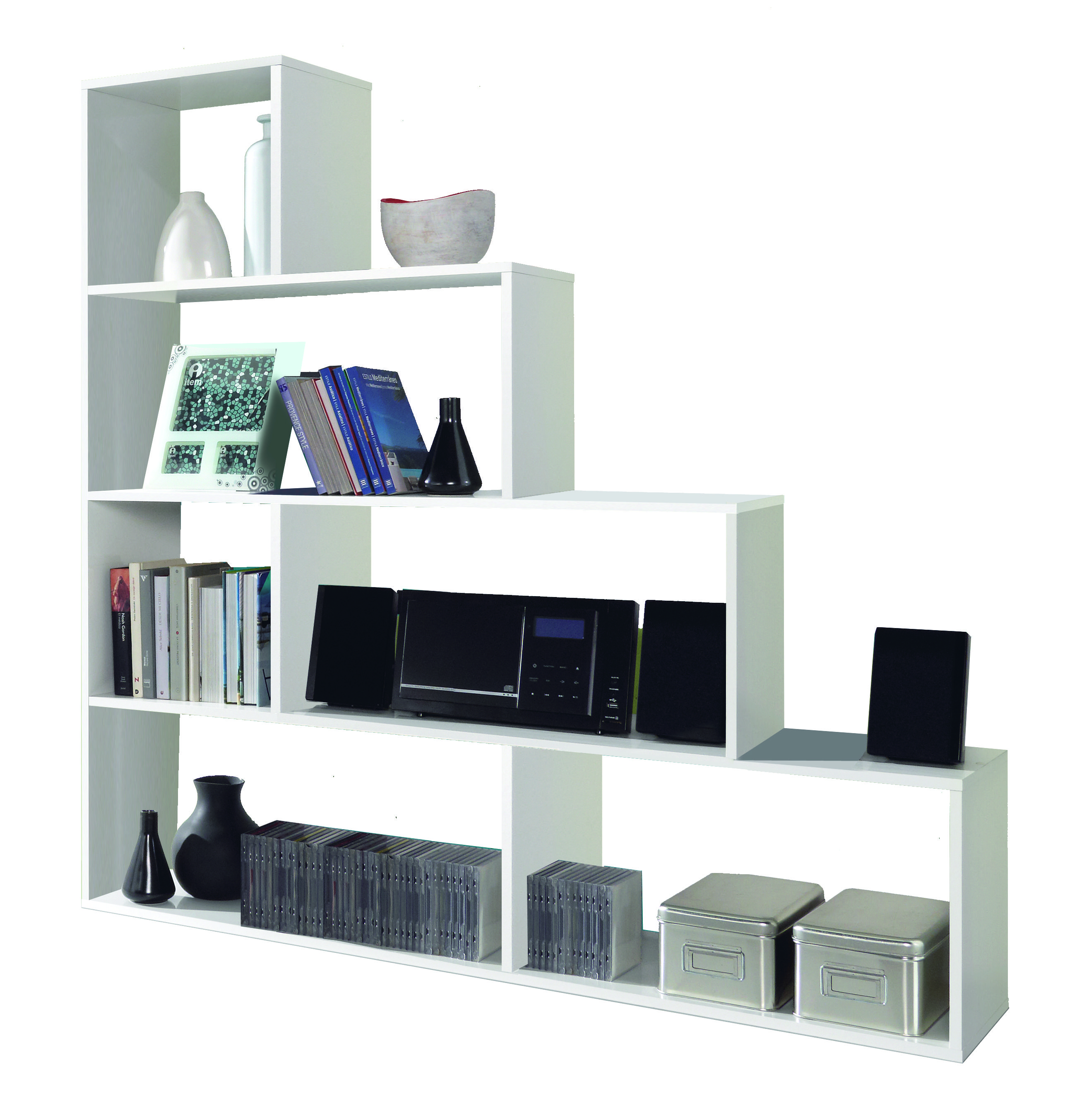 FORES BOOKCASE 145X145X30CM