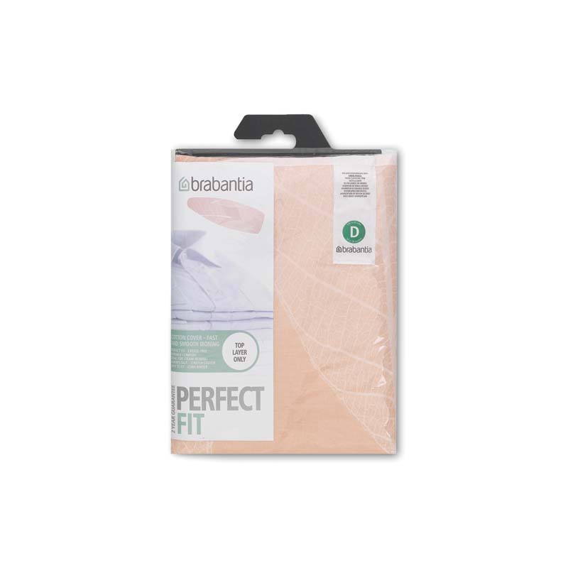 BRABANTIA IRONING BOARD COVER D, 135X45 CM, 2MM FOAM - NEUTRAL MIXED