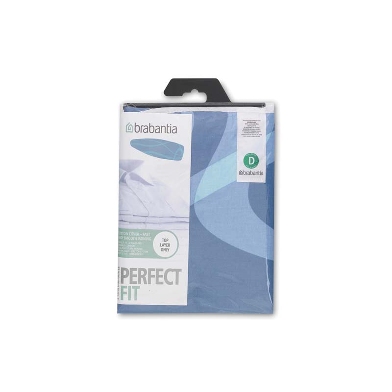 BRABANTIA IRONING BOARD COVER D, 135X45 CM, 2MM FOAM - NEUTRAL MIXED