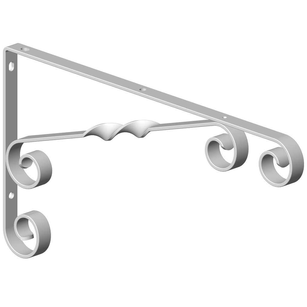 ELEMENT HANGING PLANT BRACKET 35X15CM WHITE