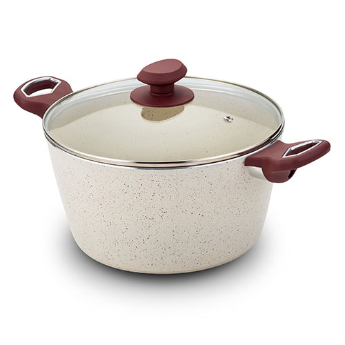 NAVA TERESTRIAL CASSEROLE WITH NON-STICK CERAMIC COATING 24CM