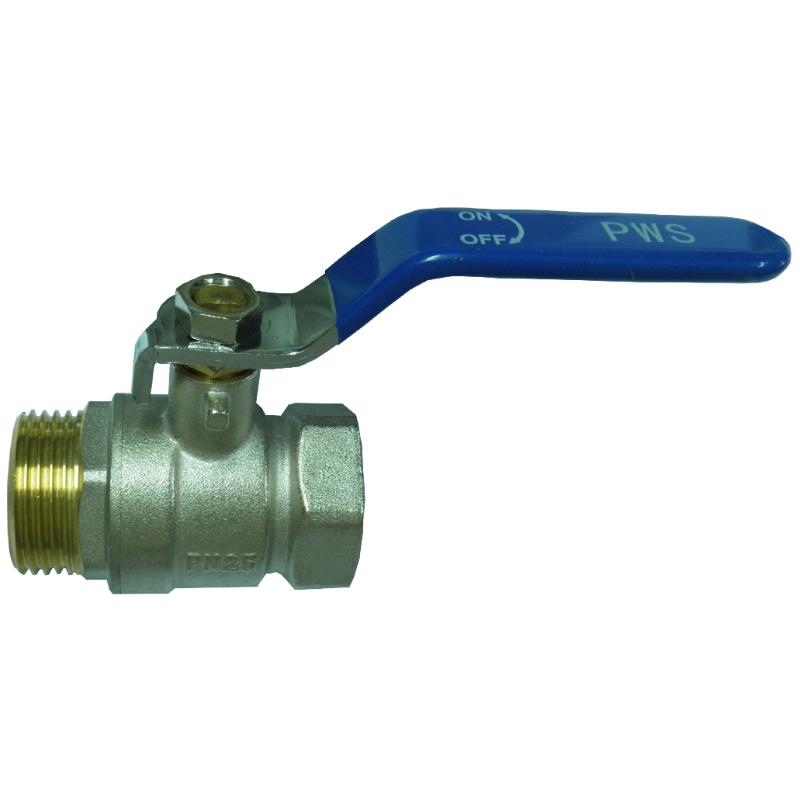 PWS BALL VALVE 3/4F X 3/4M