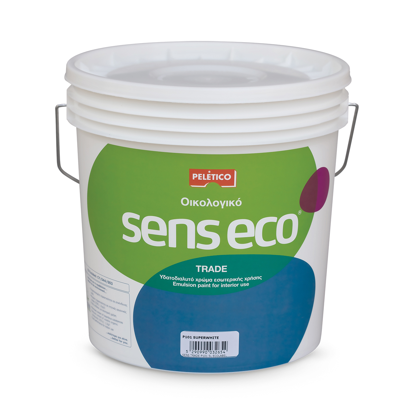 SENS TRADE SUPERWHITE P101 5L ECOLABEL