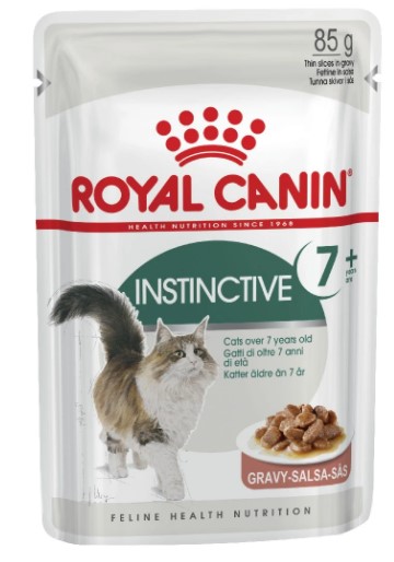 ROYAL CANIN INSTICTIVE AGE +7 GRAVY 85GR