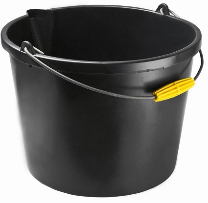 TOPEX 16L BUCKET WITH METAL HANDLE