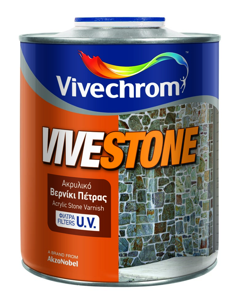 VIVECHROM VIVESTONE ΑΚΡΥΛΙΚΟ ΒΕΡΝΙΚΙ ΠΕΤΡΑΣ 750ML