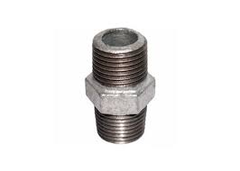 PLUMBWATER GALVANIZED NIPPLE 1/2 M&M