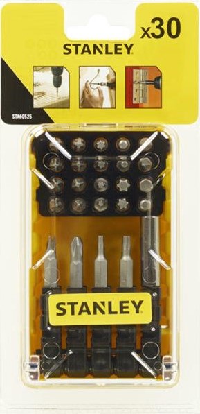 STANLEY STA60525-QZ DRIVER BIT SET X 30PCS	