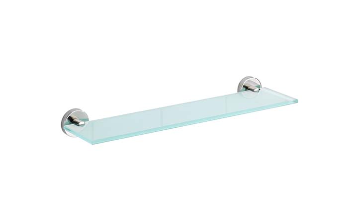 WENKO BOSIO GLASS SHELF 46.5X13.5X5.5CM